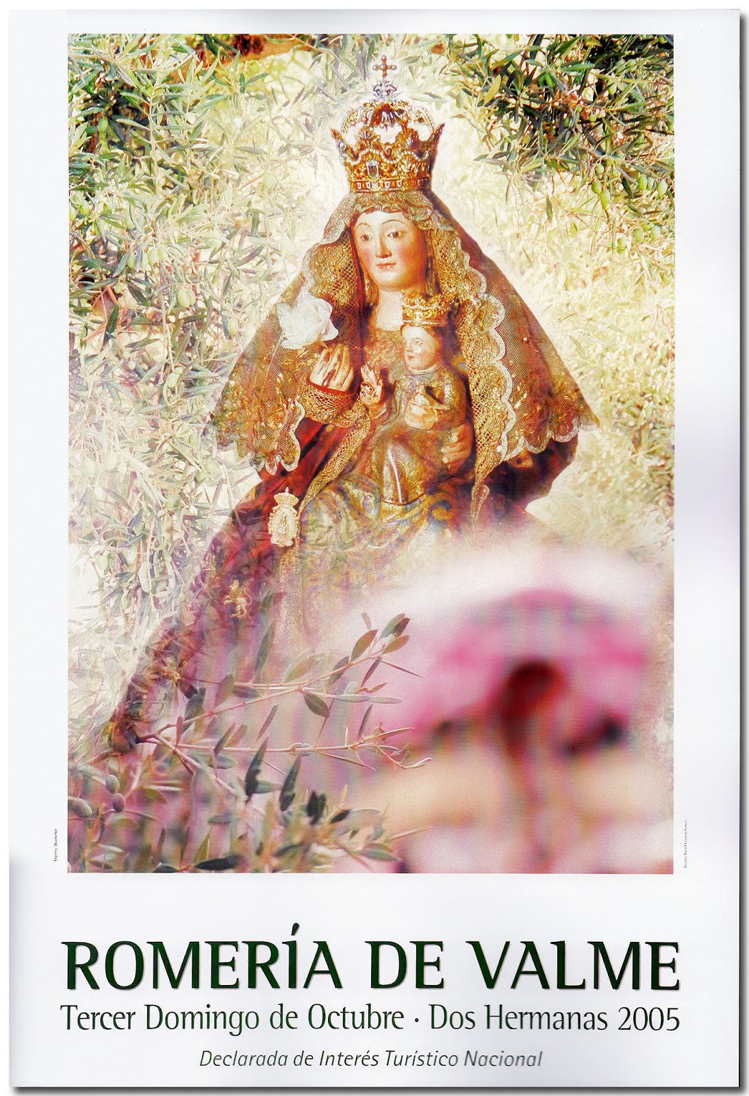 Cartel de Romería en honor de Nuestra Señora de Valme 2005